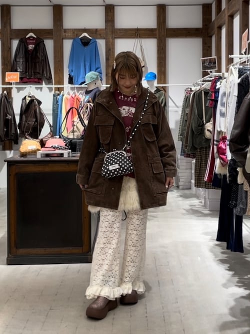 UNESS/ユーネス】加工コーデュロイモッズコート（モッズコート