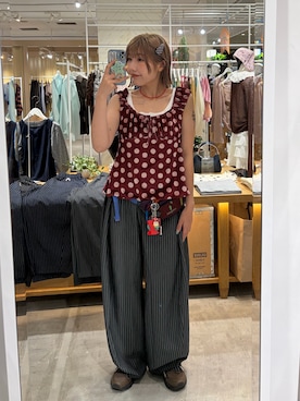 濱川 ひよりさん(レディース・162cm)の秋コーディネート
