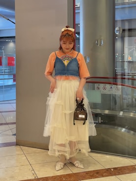 濱川 ひよりさん(レディース・162cm)の夏コーディネート