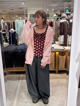 濱川 ひよりさん(レディース・162cm)の秋コーディネート