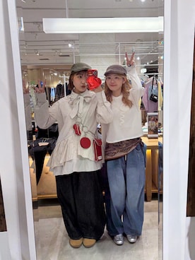 濱川　ひよりさん（レディース・162cm）の春コーディネート