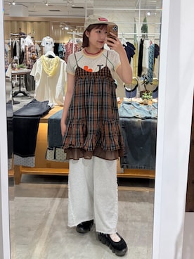 濱川　ひよりさん（レディース・162cm）の春コーディネート