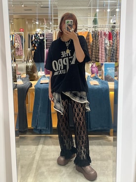 「アイテム（財布/小物）」を使った、濱川　ひよりさん（レディース・162cm）の夏コーディネート