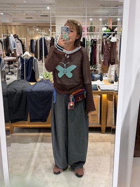 濱川 ひよりさん(レディース・162cm)の秋コーディネート