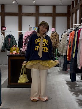 濱川 ひよりさん(レディース・162cm)の冬コーディネート