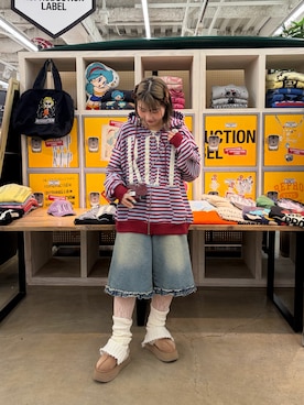 濱川 ひよりさん(レディース・162cm)の冬コーディネート