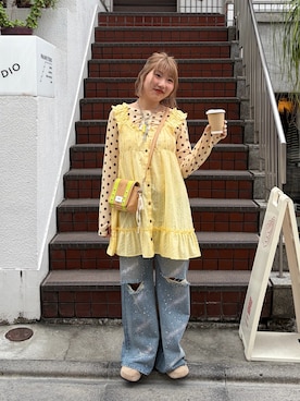 濱川 ひよりさん(レディース・162cm)の夏コーディネート