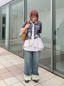 「ciaopanic」｜濱川　ひよりさん（レディース・162cm）の春コーディネート
