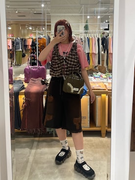 濱川　ひよりさん（レディース・162cm）の夏コーディネート