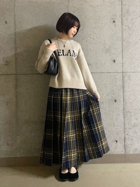 かえさん（レディース・162cm）の冬コーディネート