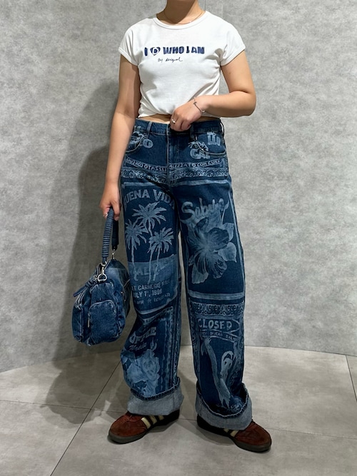 Desigual（デシグアル） ハンドバッグ ロープハンドル デニムバッグ