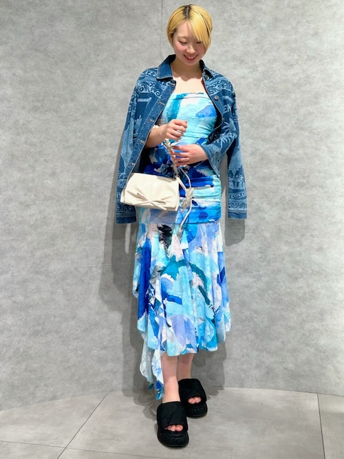 Desigual デニムジャケット gジャン POSTALS レディース