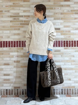 ユキさん（レディース・157cm）の秋コーディネート