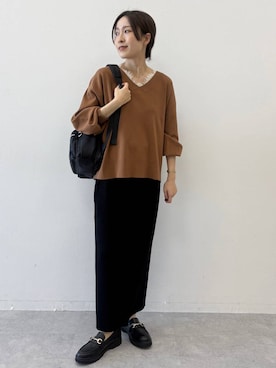 ユキさん（レディース・157cm）の冬コーディネート