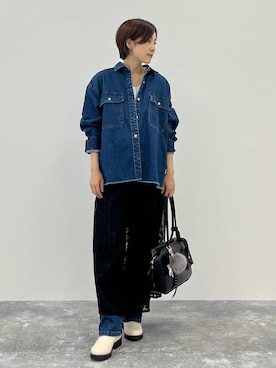 「アイテム（キーホルダー）」を使った、ユキさん（レディース・157cm・30代）の夏コーディネート