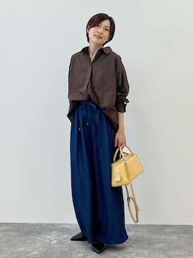 「アイテム（パンプス）」を使った、ユキさん（レディース・157cm・30代）の夏コーディネート