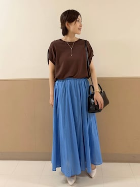 ユキさん（レディース・157cm）の秋コーディネート