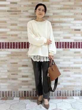 ユキさん(レディース・157cm)の春コーディネート