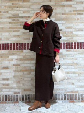 ユキさん(レディース・157cm)の冬コーディネート
