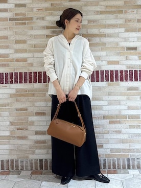 「アイテム（パンプス）」を使った、ユキさん（レディース・157cm・30代）の冬コーディネート