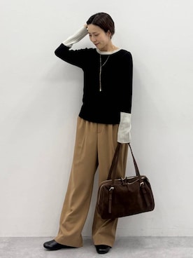 ユキさん（レディース・157cm）の冬コーディネート