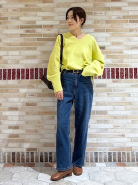 ユキさん（レディース・157cm）の冬コーディネート