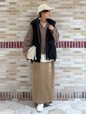 ユキさん（レディース・157cm）の秋コーディネート