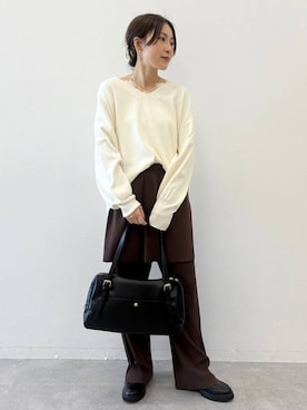 ユキさん（レディース・157cm）の春コーディネート