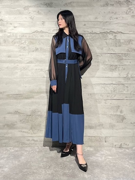 「HARE（ハレ）のアイテム（パンプス）」を使った、marinさん（レディース・165cm）の夏コーディネート