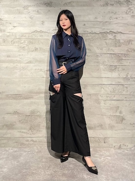 「アイテム（パンプス）」を使った、marinさん（レディース・165cm・20代）の夏コーディネート
