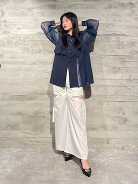 「アイテム（パンプス）」を使った、marinさん（レディース・165cm・20代）の夏コーディネート
