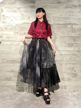 「アイテム（サンダル）」を使った、marinさん（レディース・165cm・10代）の夏コーディネート