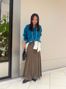 「URBAN RESEARCH（アーバンリサーチ）のアイテム」を使った、ibu0115さん（レディース・152cm）の秋コーディネート