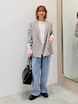 mikaxさん（レディース・158cm）の春コーディネート