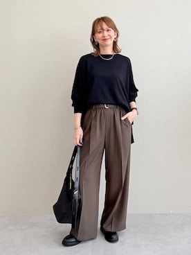 「接触冷感」｜mikaxさん（レディース・158cm）の夏コーディネート
