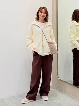 mikaxさん(レディース・158cm)の冬コーディネート