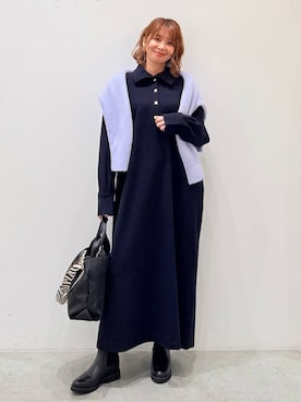 mikaxさん（レディース・158cm）の冬コーディネート