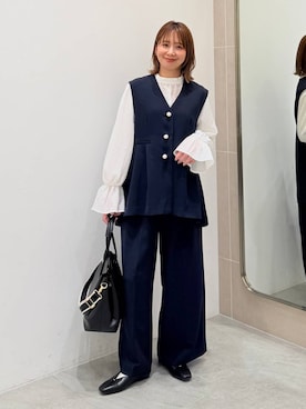 mikaxさん（レディース・158cm）の冬コーディネート