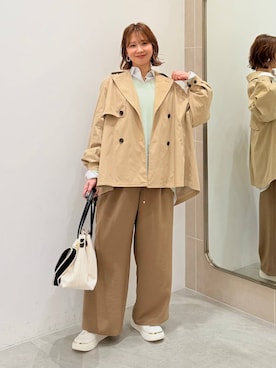 mikaxさん（レディース・158cm）の春コーディネート