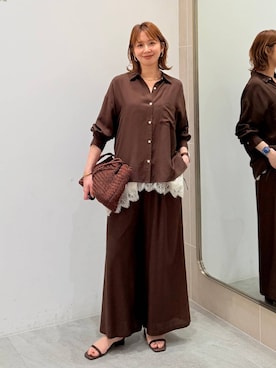 mikaxさん（レディース・158cm）の夏コーディネート