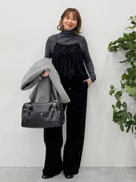 mikaxさん(レディース・158cm)の冬コーディネート