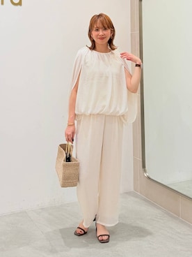 mikaxさん（レディース・158cm）の夏コーディネート