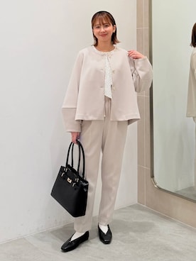 mikaxさん（レディース・158cm）の冬コーディネート