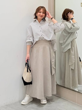 mikaxさん（レディース・158cm）の春コーディネート