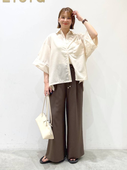 ブラウス シャツ アイロンいらず5分袖ドライシャツ / 579965 レディース セール】アイロンいらず5分袖ドライシャツ / 579965（シャツ