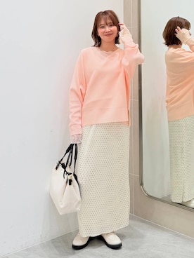 mikaxさん（レディース・158cm）の冬コーディネート