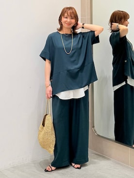 mikaxさん（レディース・158cm）の夏コーディネート