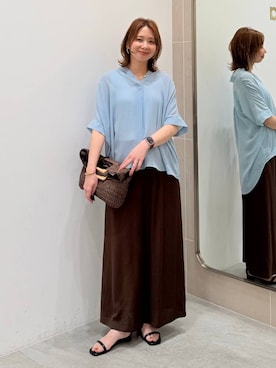 mikaxさん（レディース・158cm）の春コーディネート