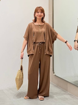mikaxさん(レディース・158cm)の夏コーディネート