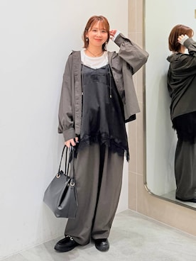 mikaxさん（レディース・158cm）の春コーディネート